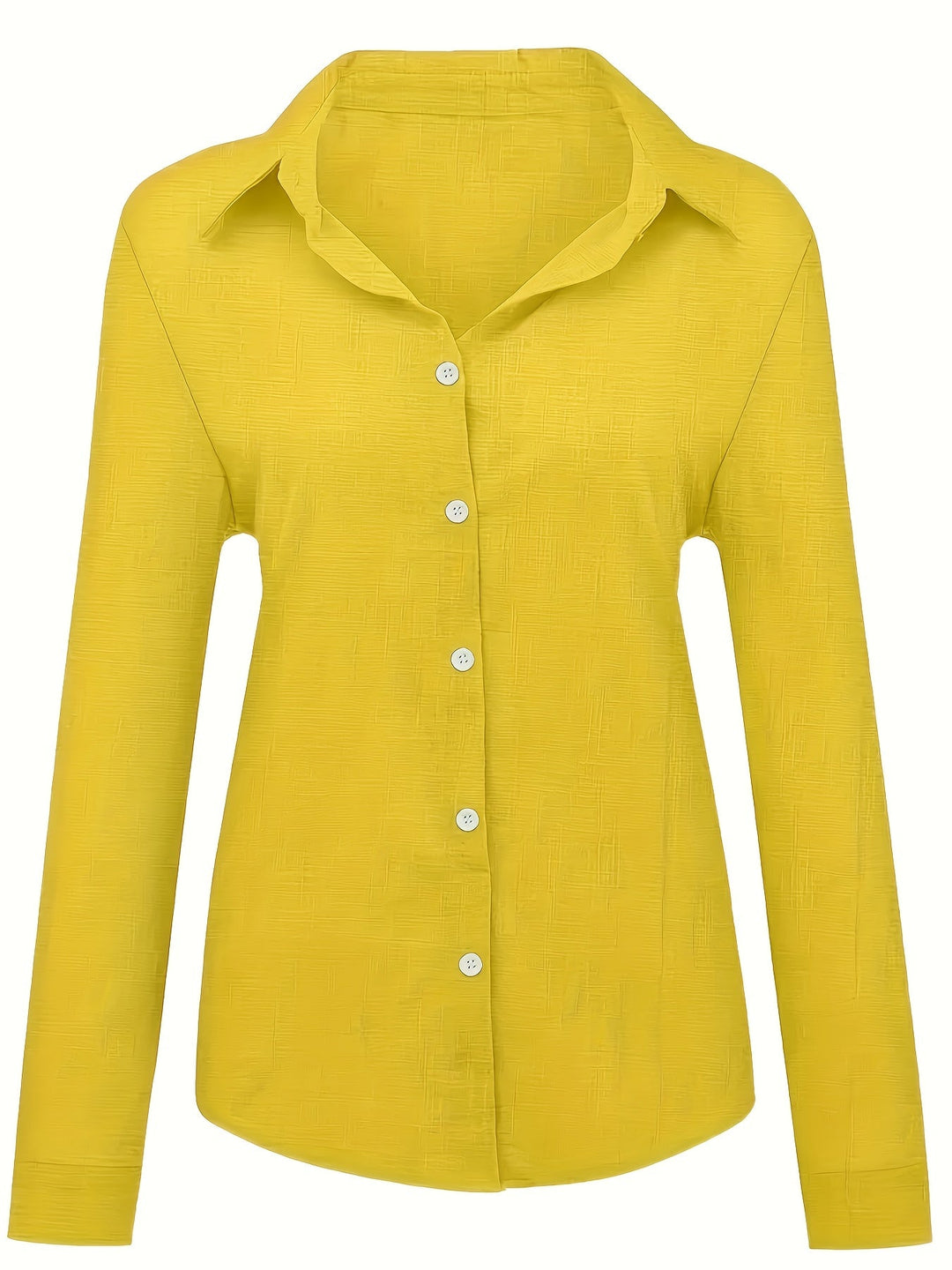 Dames blouse met kraag en knoopsluiting - afbeelding 3