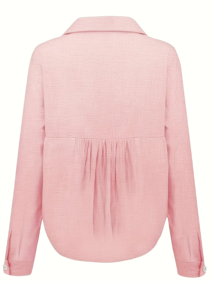Dames blouse met kraag en knoopsluiting - afbeelding 7