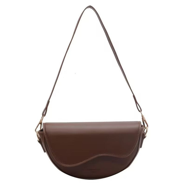 Dames Crossbody Tas Met Veganleer Look En Magneetsluiting detailfoto 11