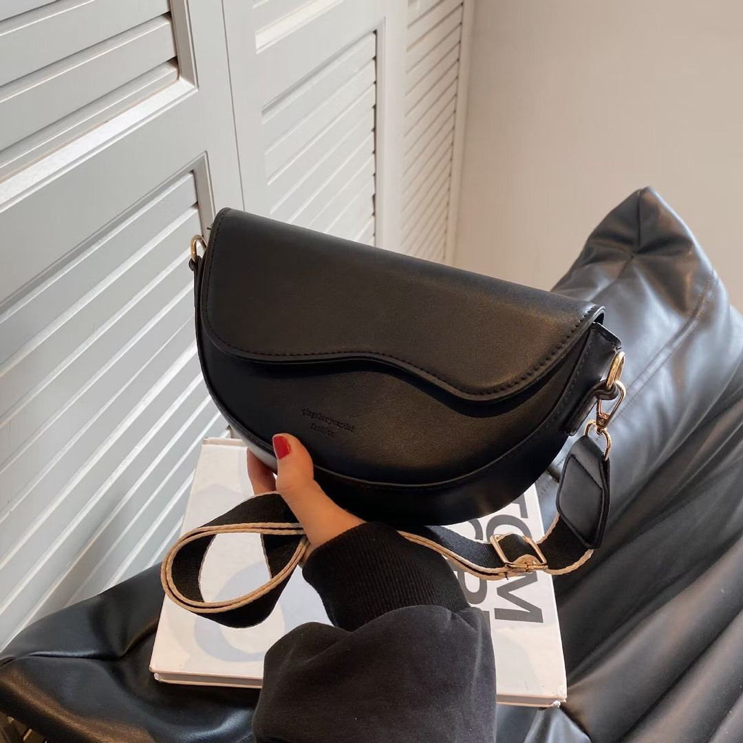 Dames Crossbody Tas Met Veganleer Look En Magneetsluiting detailfoto 8