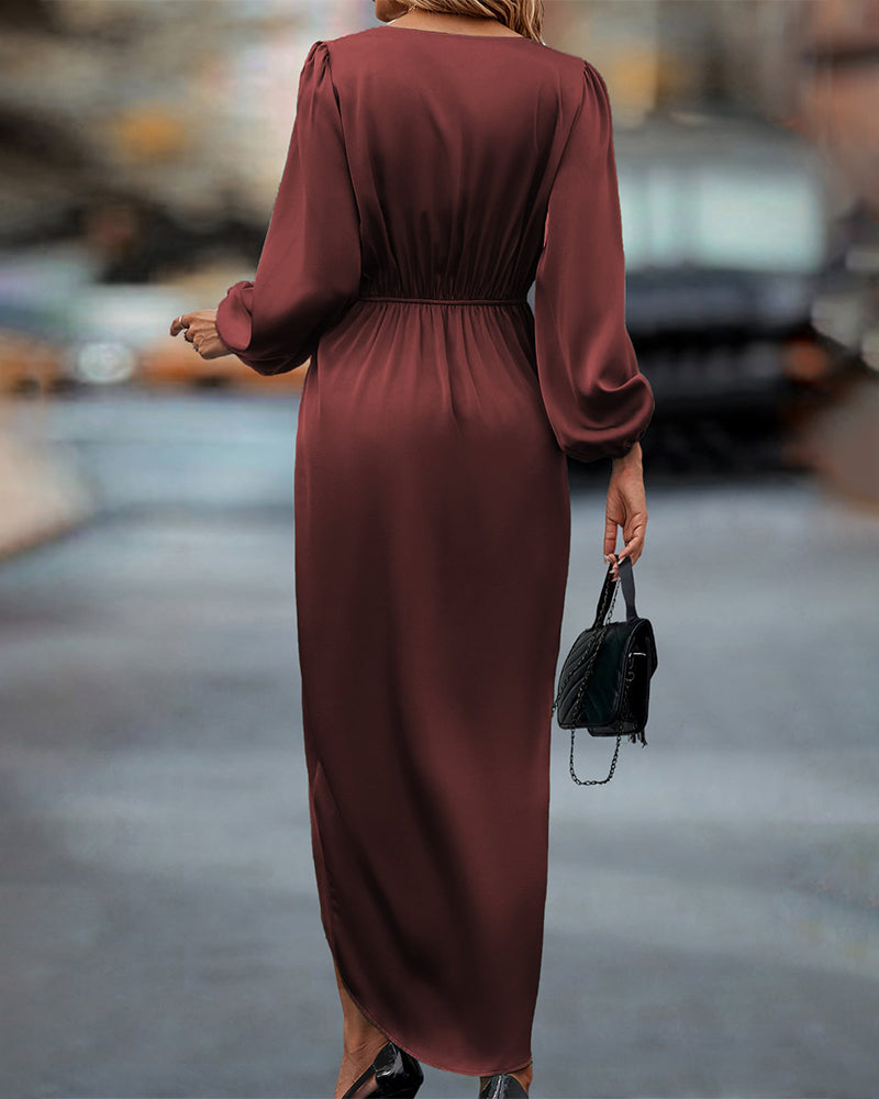 Vivienne - Elegante Midi Jurk Modehuis-Nederland