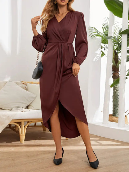 Vivienne - Elegante Midi Jurk Modehuis-Nederland