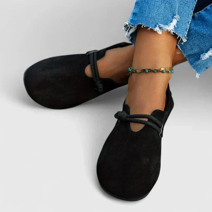 Dames Mocassins Met Lichte Zool En Touwdetail detailfoto 3