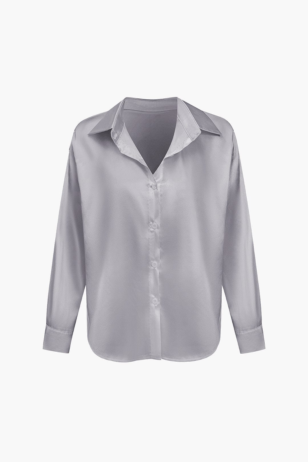 Oversized Lange mouwen damesblouse