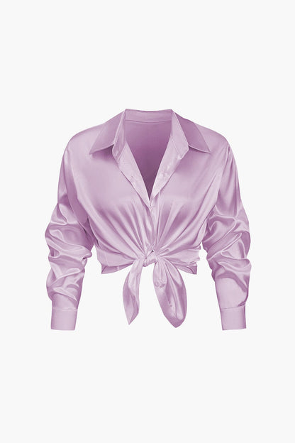 Oversized Lange mouwen damesblouse