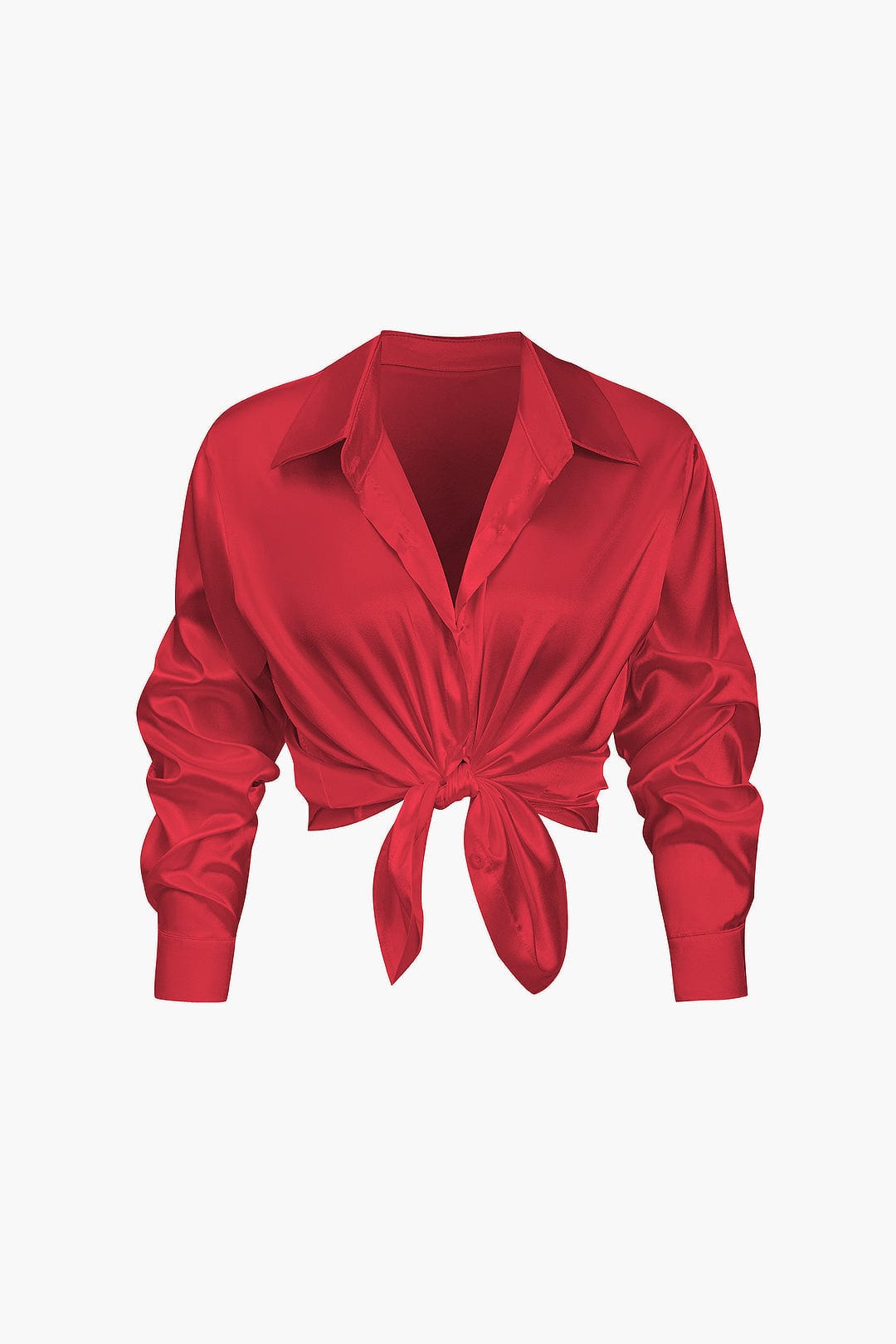Oversized Lange mouwen damesblouse