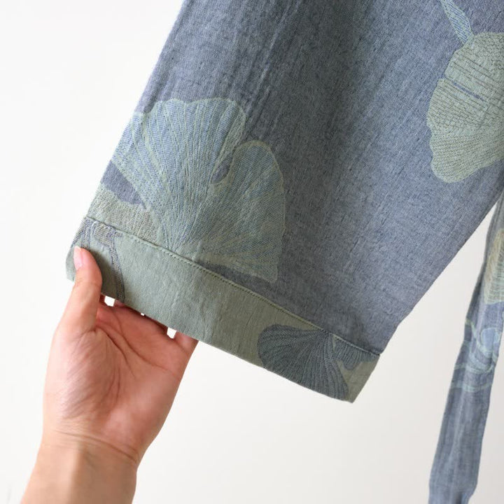 Kimono badjas detail van de mouw