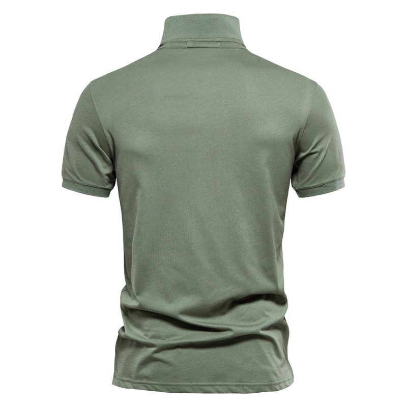 Polo voor heren met korte mouwen Slim fit