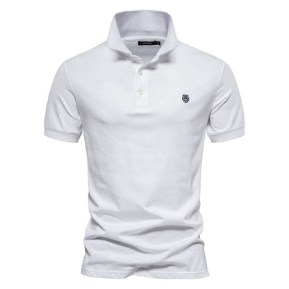 Polo voor heren met korte mouwen Slim fit