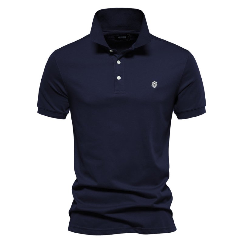 Polo voor heren met korte mouwen Slim fit