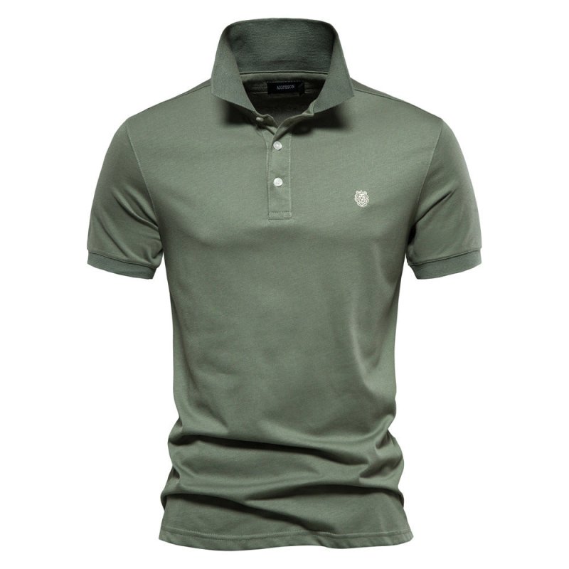 Polo voor heren met korte mouwen Slim fit