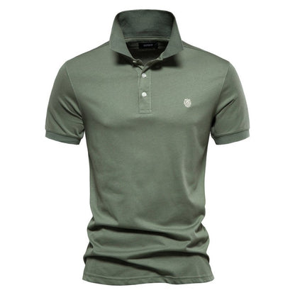 Polo voor heren met korte mouwen Slim fit