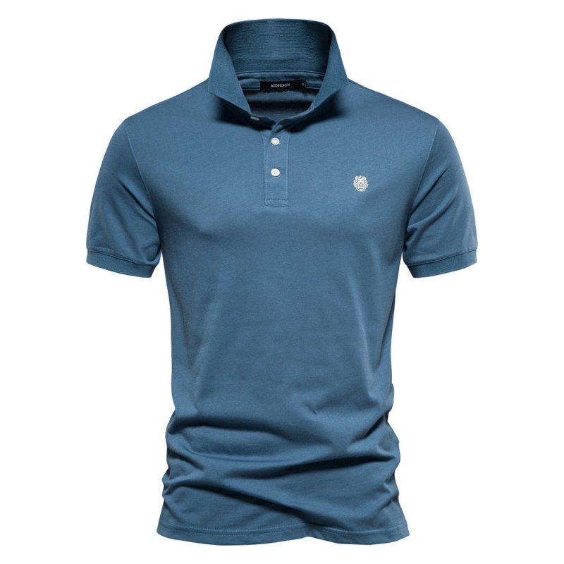Polo voor heren met korte mouwen Slim fit