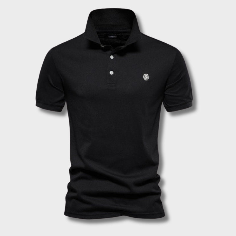 Polo voor heren met korte mouwen Slim fit