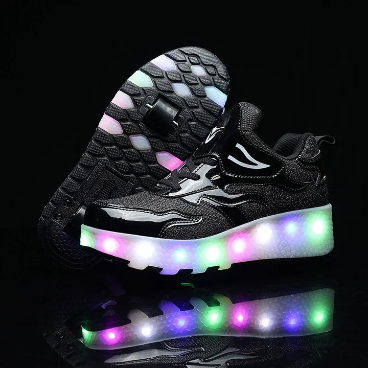 Kinderen rolschaats sneakers met led verlichting 11