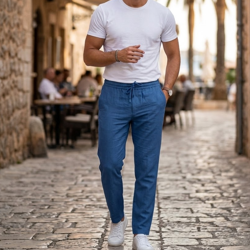 Slim fit herenbroek Riemlussen Modehuis-Nederland