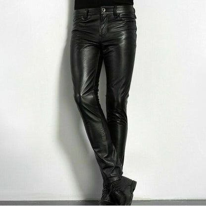 Slim fit skinny broek voor heren stretchbroek