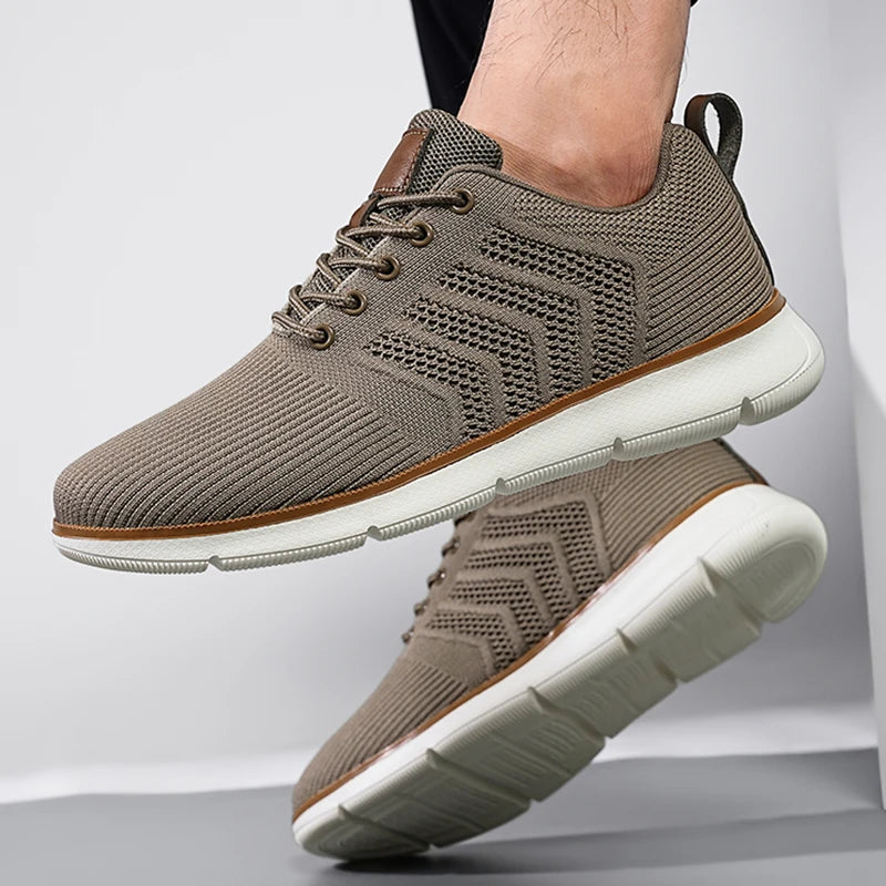 Heren Sneakers Met Ademend Bovenwerk En Lichte Zool detailfoto 5