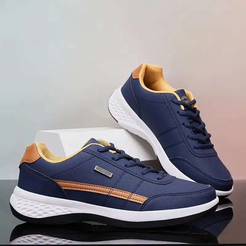Heren Sneakers Met Gecushionde Zool En Veters detailfoto 2