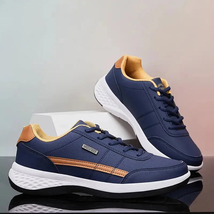 Heren Sneakers Met Gecushionde Zool En Veters detailfoto 2