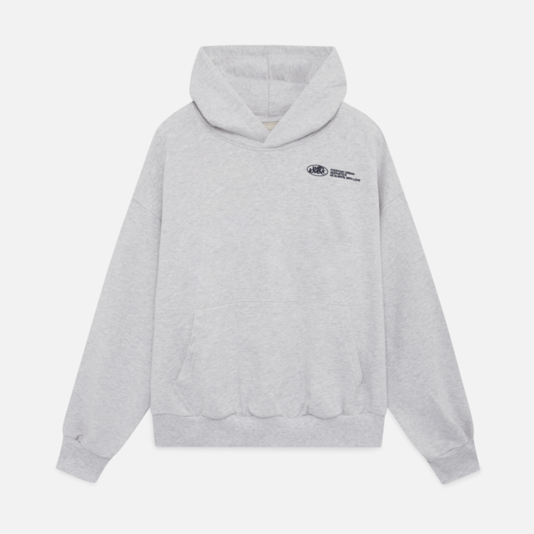 Unisex Oversized Cropped Hoodie Trui