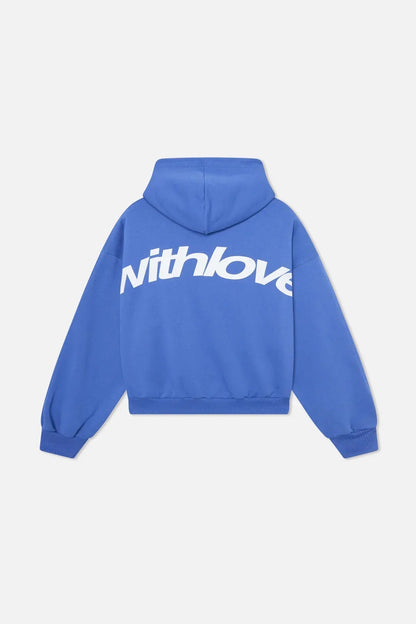Unisex Oversized Cropped Hoodie Trui