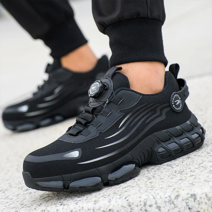 Heren Werkschoenen Met Antislipzool En Draaisluiting detailfoto 2