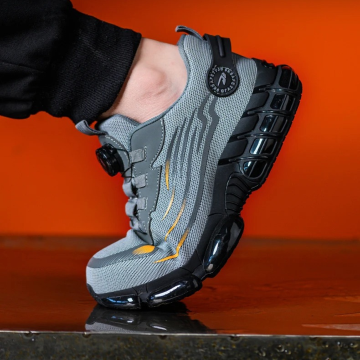 Heren Werkschoenen Met Antislipzool En Draaisluiting detailfoto 5