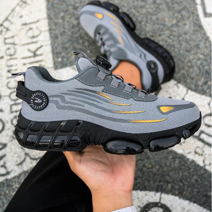 Heren Werkschoenen Met Antislipzool En Draaisluiting detailfoto 6