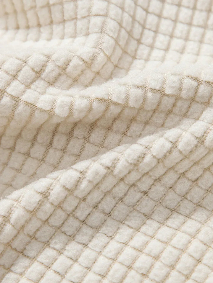 Heren Zomerset Met Ribpatroon En Korte Mouwen detailfoto 7