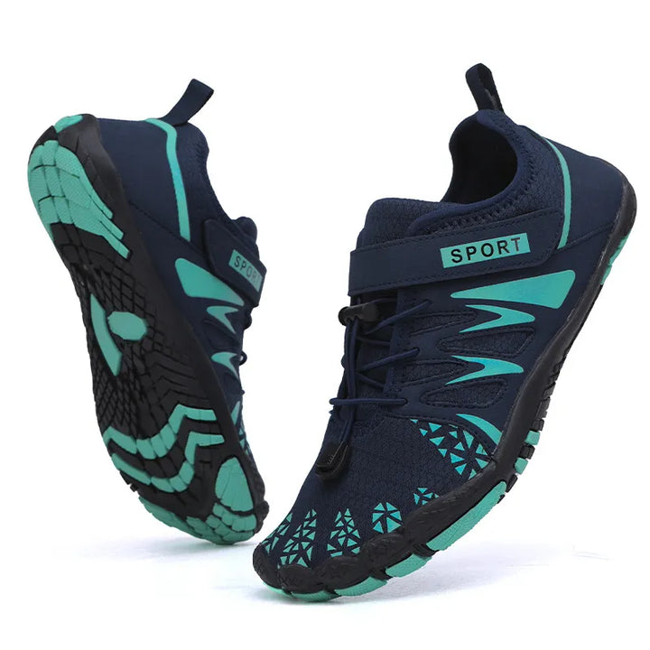 Heren waterschoenen met elastische veters en profielzool 5