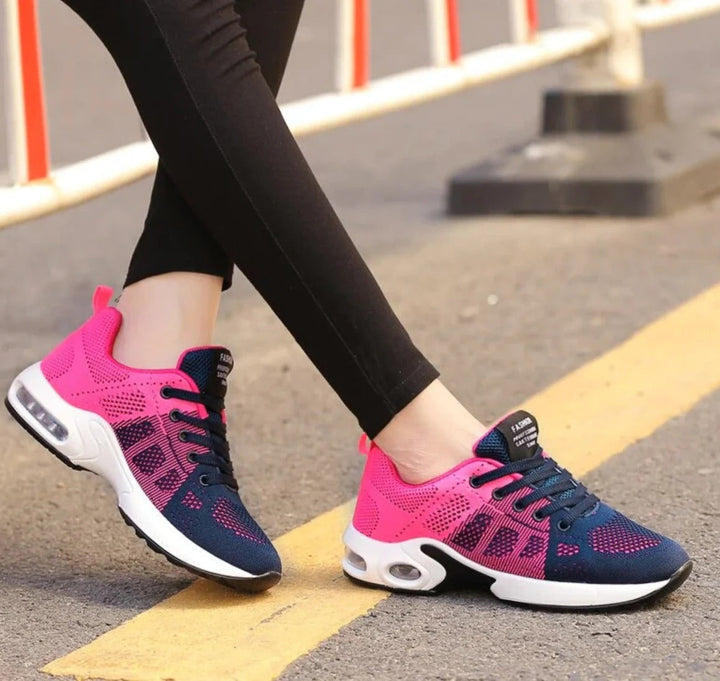 Dames orthopedische sneakers met dempende zool