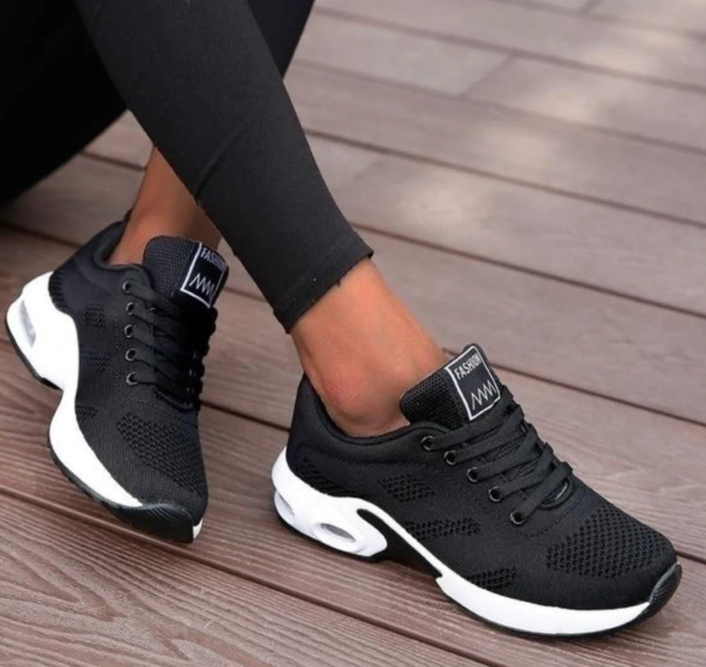 Dames orthopedische sneakers met dempende zool - afbeelding 2