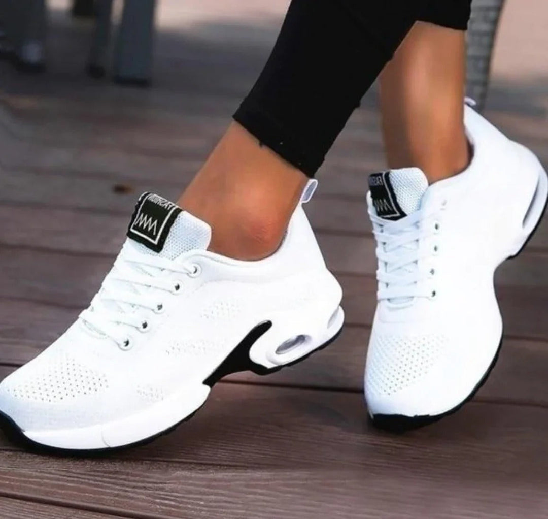 Dames orthopedische sneakers met dempende zool - afbeelding 3