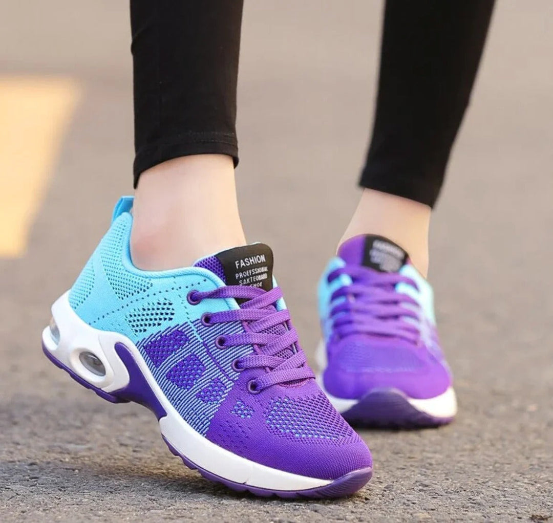Dames orthopedische sneakers met dempende zool - afbeelding 8