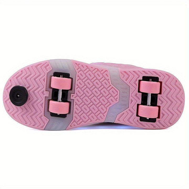 Kinderen rolschaats sneakers met oplaadbare ledverlichting 5