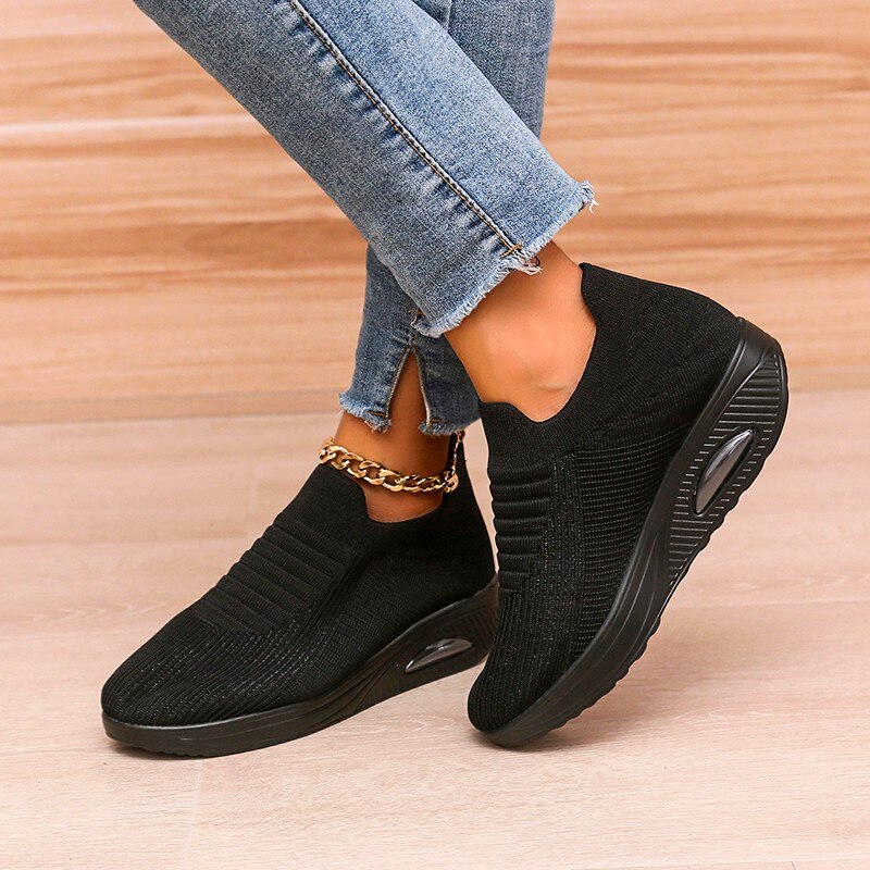 Dames orthopedische sneakers met voetboogondersteuning - afbeelding 2