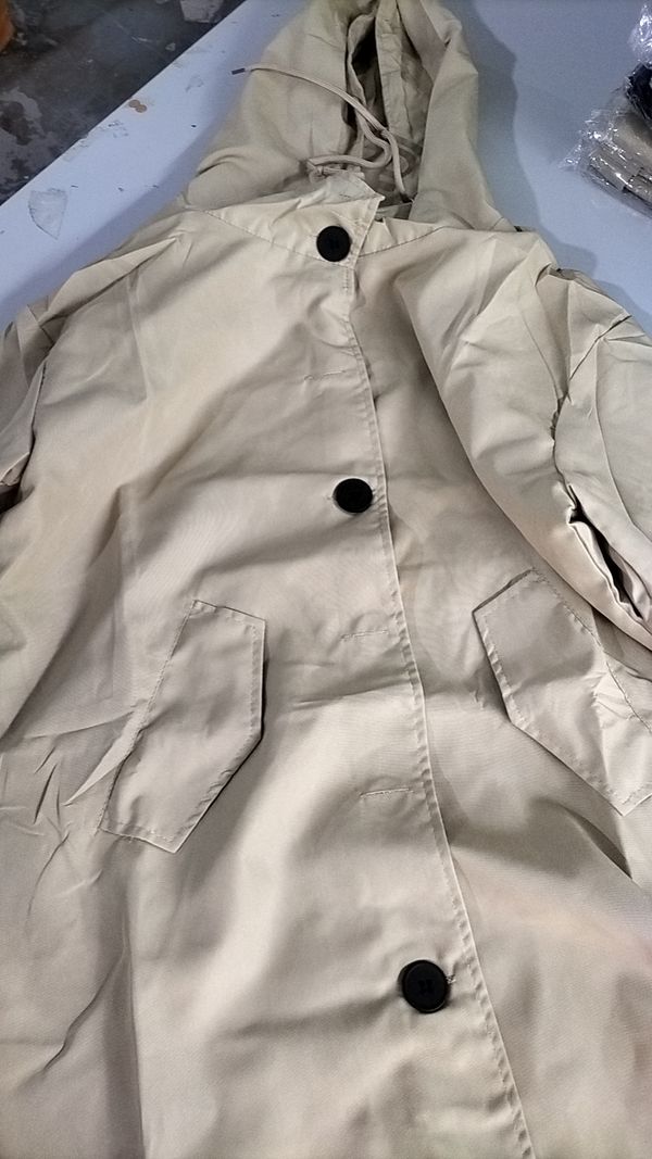 Dames wind- en waterdichte trenchcoat - afbeelding 10
