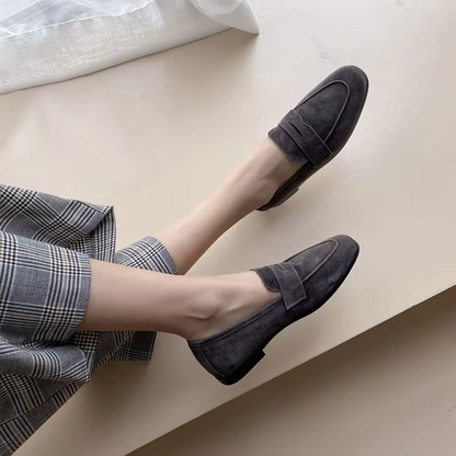 Zachte platte loafers Modehuis-Nederland