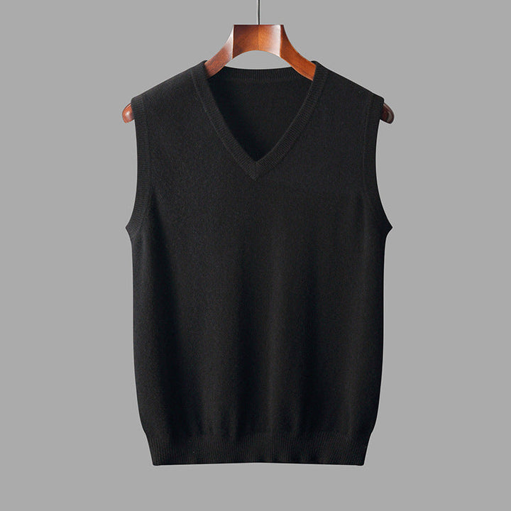 Heren spencer vest met V-hals - afbeelding 8