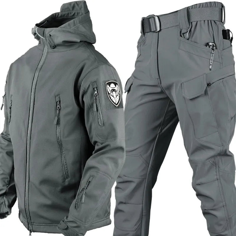 Heren outdoor set met jas en broek - afbeelding 3