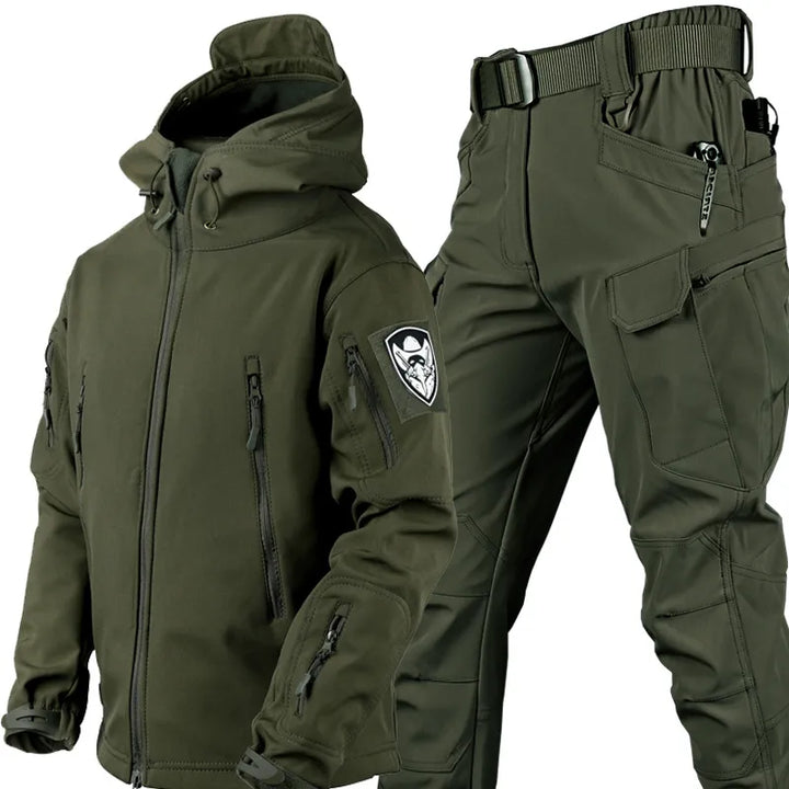Heren outdoor set met jas en broek - afbeelding 4