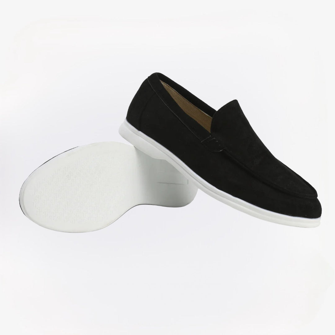 Heren klassieke leren loafers