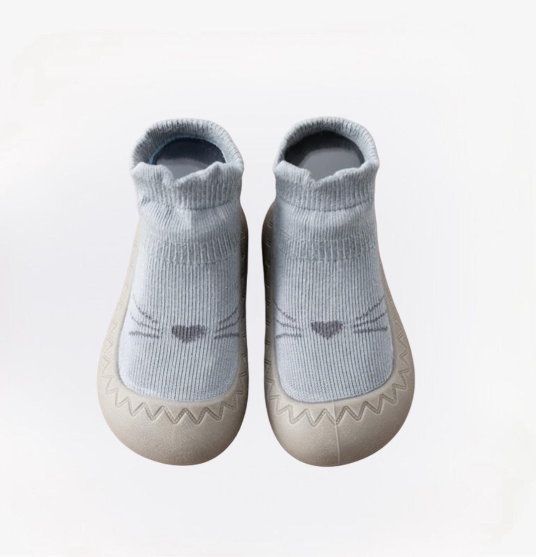 Kinderen baby sokschoentjes met antislipzool