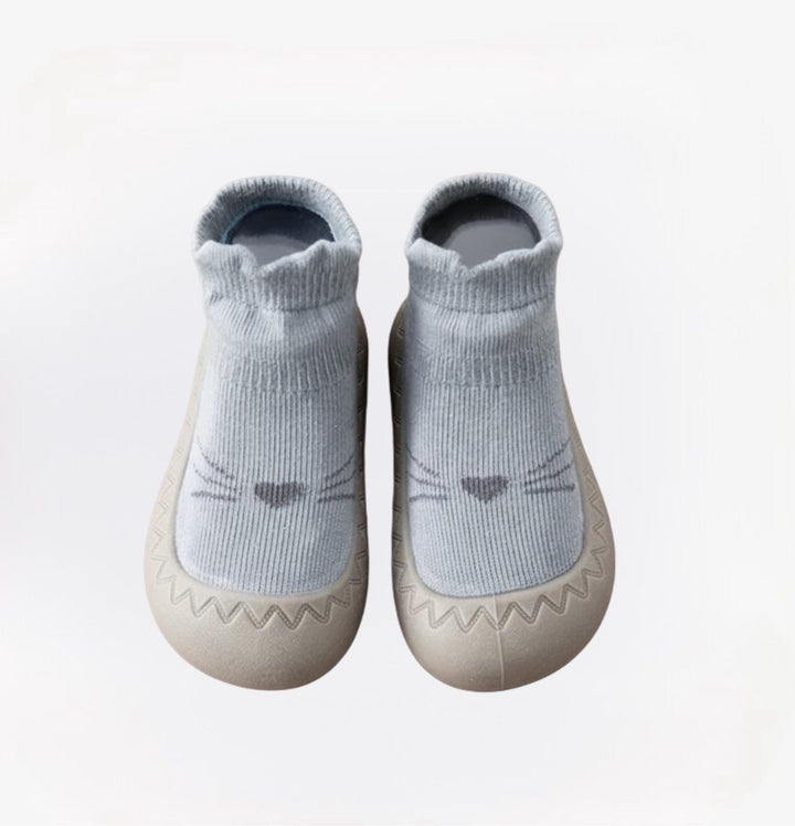 Kinderen baby sokschoentjes met antislipzool