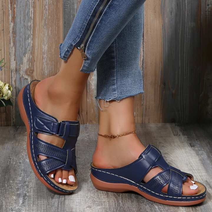 Dames sandalen met gevormd voetbed - afbeelding 3