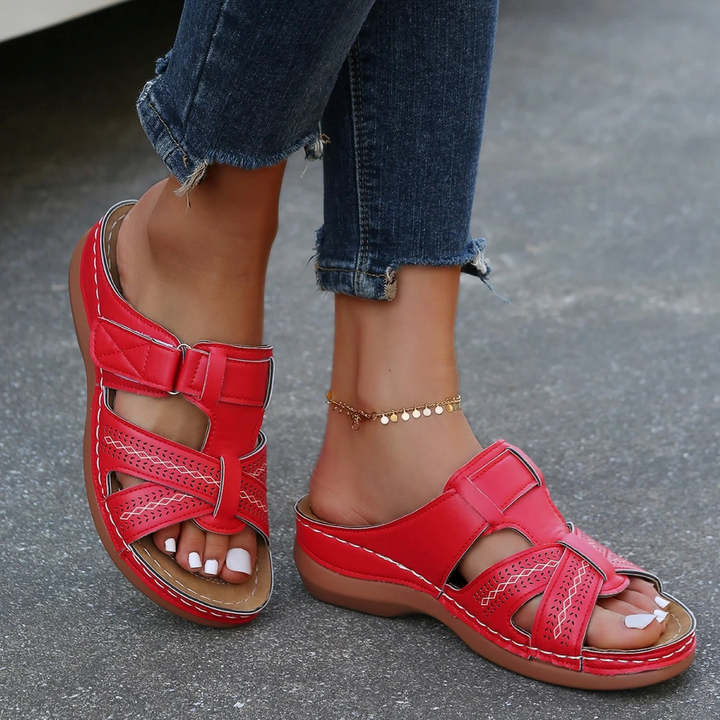 Dames sandalen met gevormd voetbed - afbeelding 4