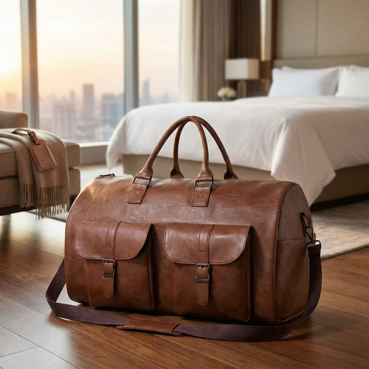 Unisex weekendtas met apart schoenenvak