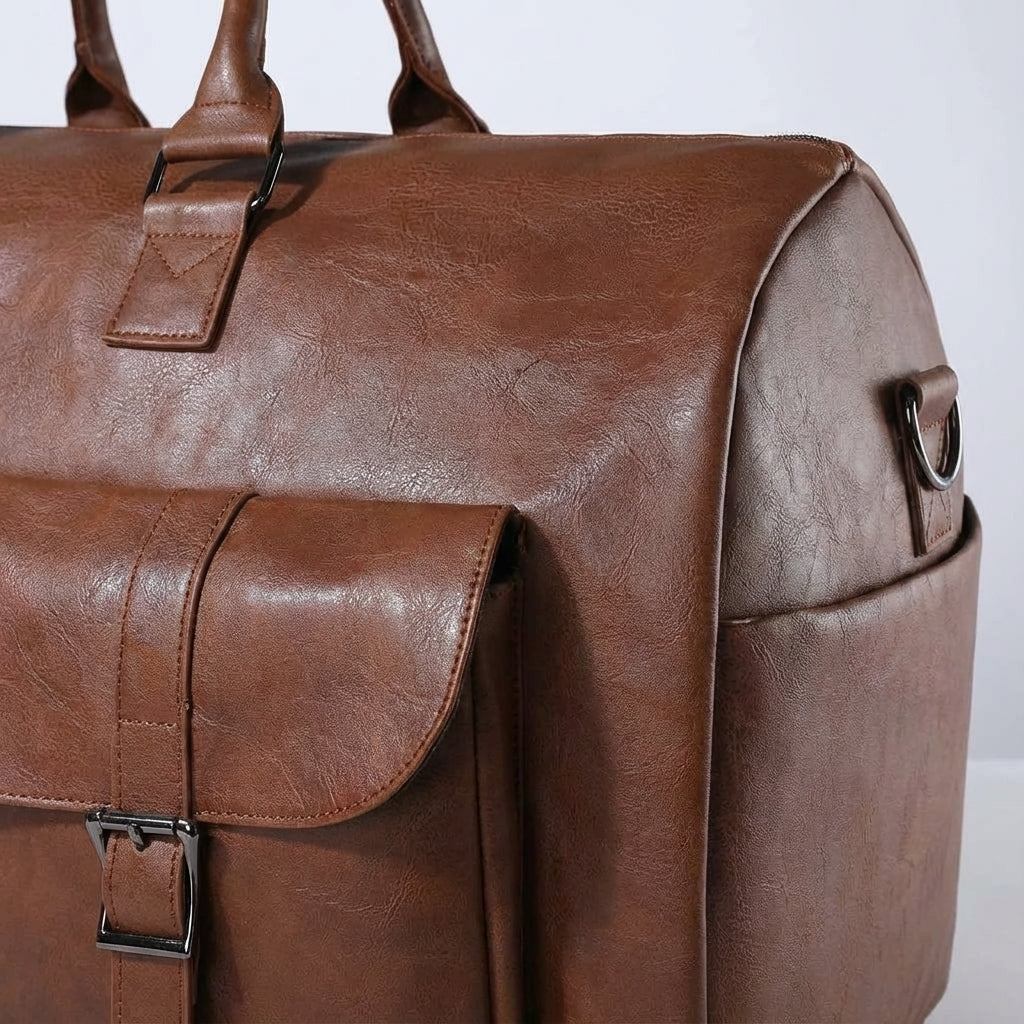Unisex weekendtas met apart schoenenvak - afbeelding 3