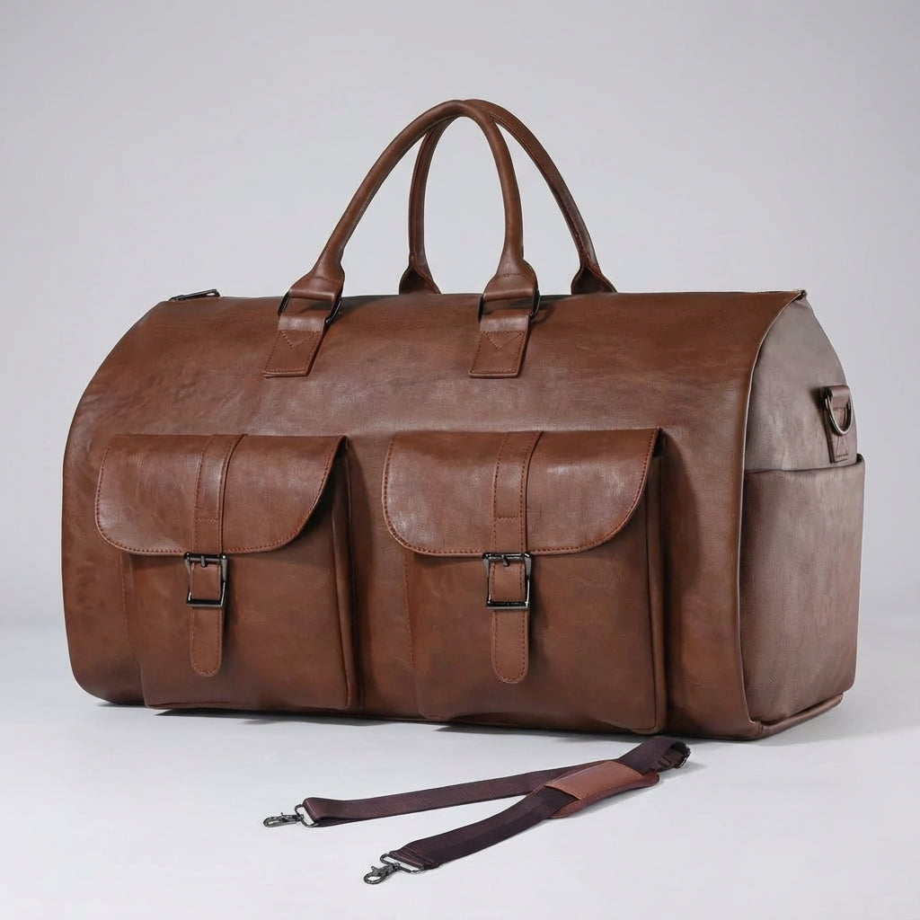 Unisex weekendtas met apart schoenenvak - afbeelding 5